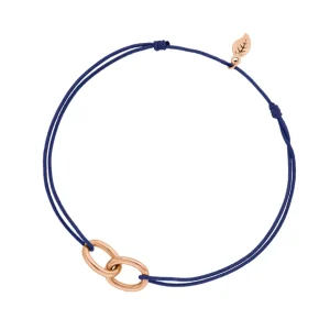Freundschaftsarmband ETERNAL TOUCH, big, 14 Karat Rosegold-LEAF Outlet