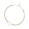 Freundschaftsarmband GENTLE HEART, 14 Karat Rosegold-LEAF Fashion