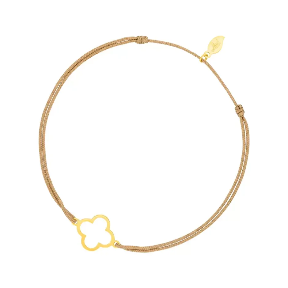 freundschaftsarmband_gent_0.webp Freundschaftsarmband GENTLE CLOVER, 14 Karat Gelbgold-LEAF New