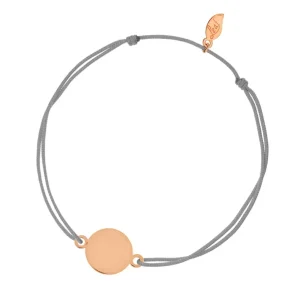 Freundschaftsarmband Plate, 14 Karat Rosegold-LEAF Discount