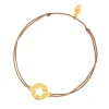 Freundschaftsarmband Star, 14 Karat Gelbgold-LEAF Sale