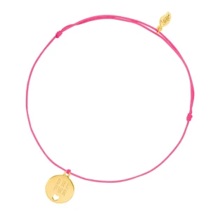 Glücksarmband GRL PWR, Pink-LEAF Online