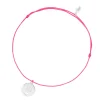 Glücksarmband GRL PWR, Pink-LEAF Clearance