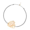 Glücksbändchen Ethno, 18 K Rosegold,-LEAF Fashion