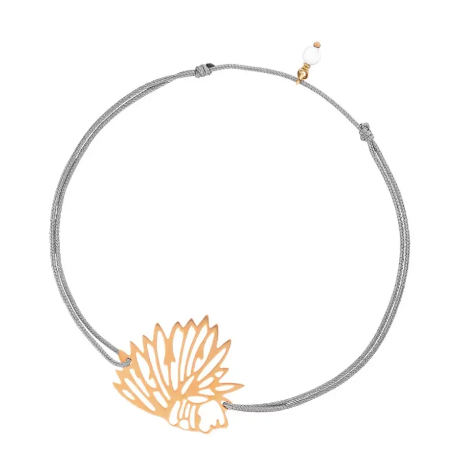 glcksbndchen_ethno__k_ros_0.webp Glücksbändchen Ethno, 18 K Rosegold,-LEAF Fashion