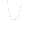Gliederhalskette, 40 - 45 cm, 18 Karat Gelbgold vergoldet-LEAF Sale
