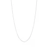 Gliederhalskette, 60 - 65 cm, 925 Sterlingsilber, rhodiniert-LEAF Online