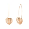 Halbcreole Monstera , 18 K Rosegold vergoldet-LEAF Discount