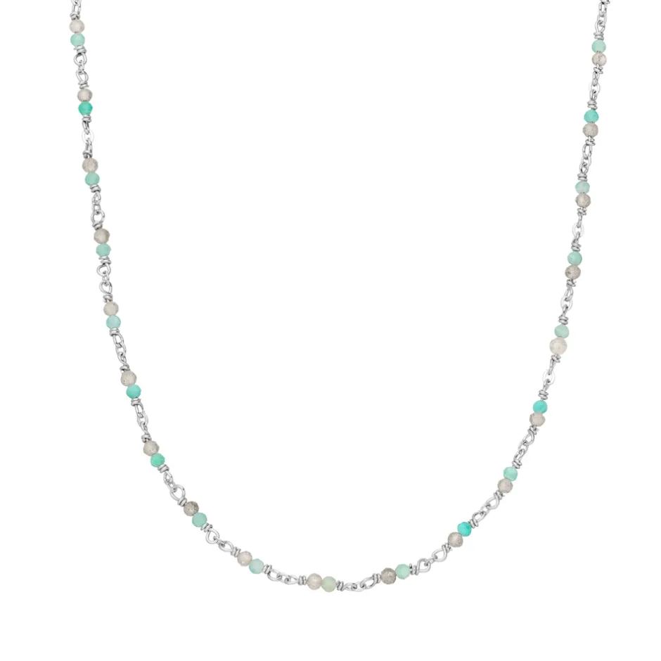 halskette_amazonit__sterl_0.webp Halskette Amazonit, 925 Sterlingsilber-LEAF Outlet
