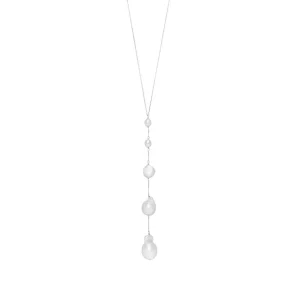 Halskette Barock Pearls, 14 Karat Weißgold-LEAF Clearance