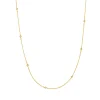 Halskette Beads, 14 Karat Gelbgold-LEAF Best