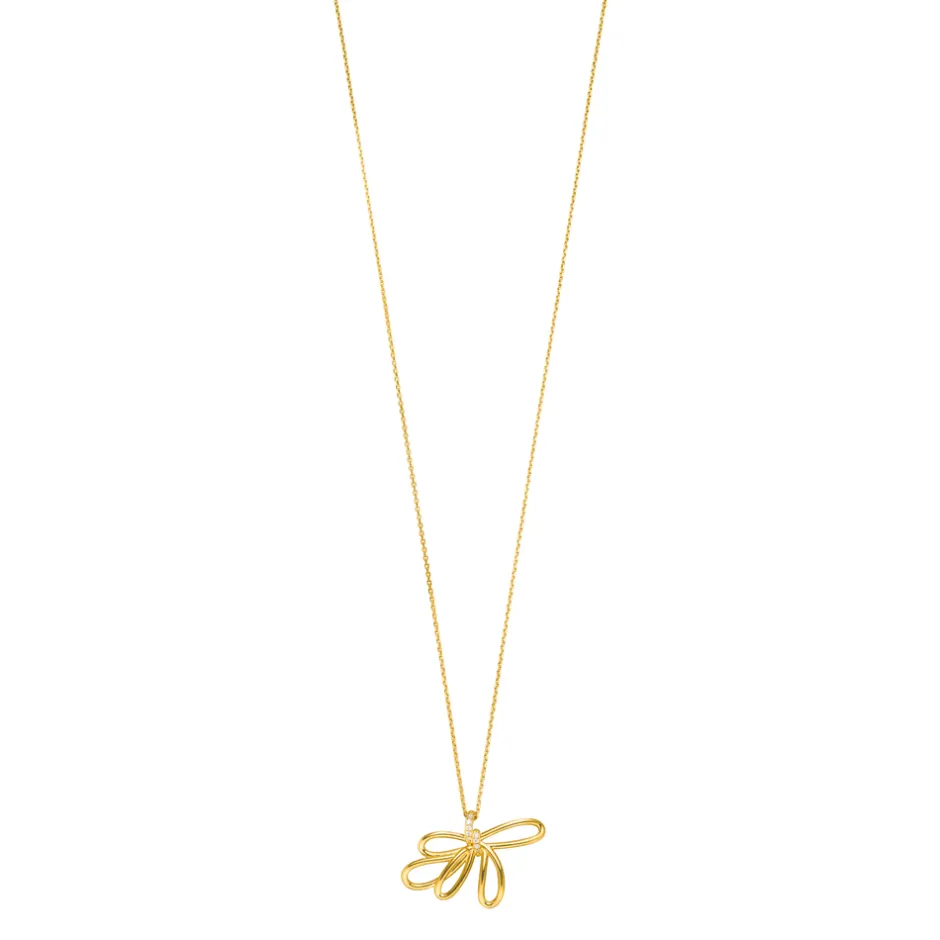 halskette_blossom__karat__1.webp Halskette Blossom, 18 Karat Gelbgold vergoldet-LEAF Outlet