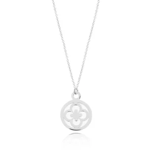 Halskette Clover, 14 Karat Weißgold-LEAF Clearance