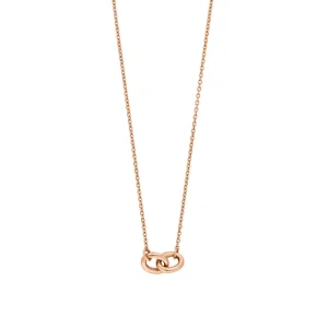Halskette ETERNAL TOUCH, 14 Karat Rosegold-LEAF Outlet
