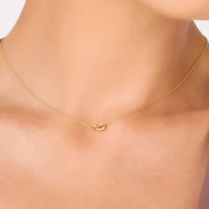 Halskette ETERNAL TOUCH, 14 Karat Gelbgold-LEAF Clearance