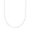 Halskette Flying Gems, Perle, 90cm, 18 Karat Rosegold vergoldet-LEAF Outlet