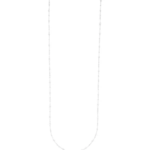 Halskette Flying Gems, Perle, 90cm, 925 Sterlingsilber-LEAF New
