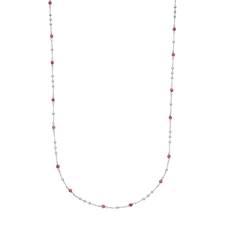 halskette_flying_gems_rho_0.webp Halskette Flying Gems, Rhodonit, 925 Sterlingsilber-LEAF Online