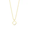 Halskette GENTLE CLOVER, 14 Karat Gelbgold-LEAF Best