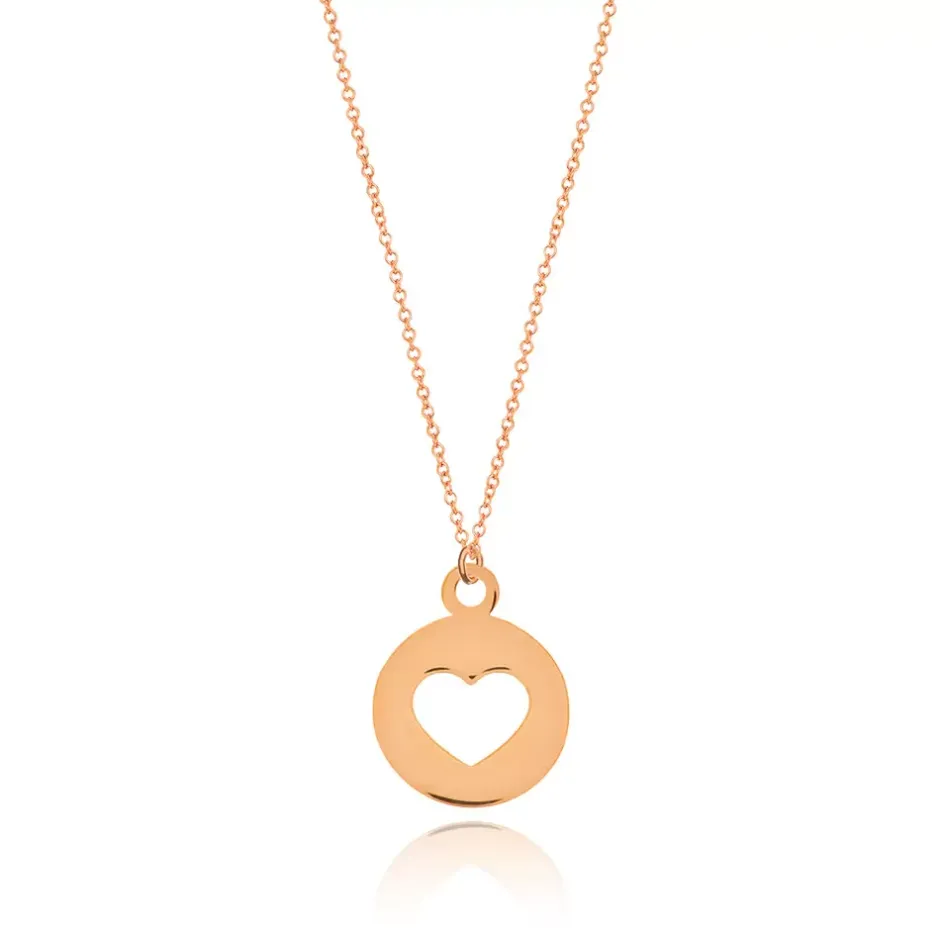 halskette_heart__karat_ro_0-1.webp Halskette Heart, 14 Karat Rosegold-LEAF Outlet