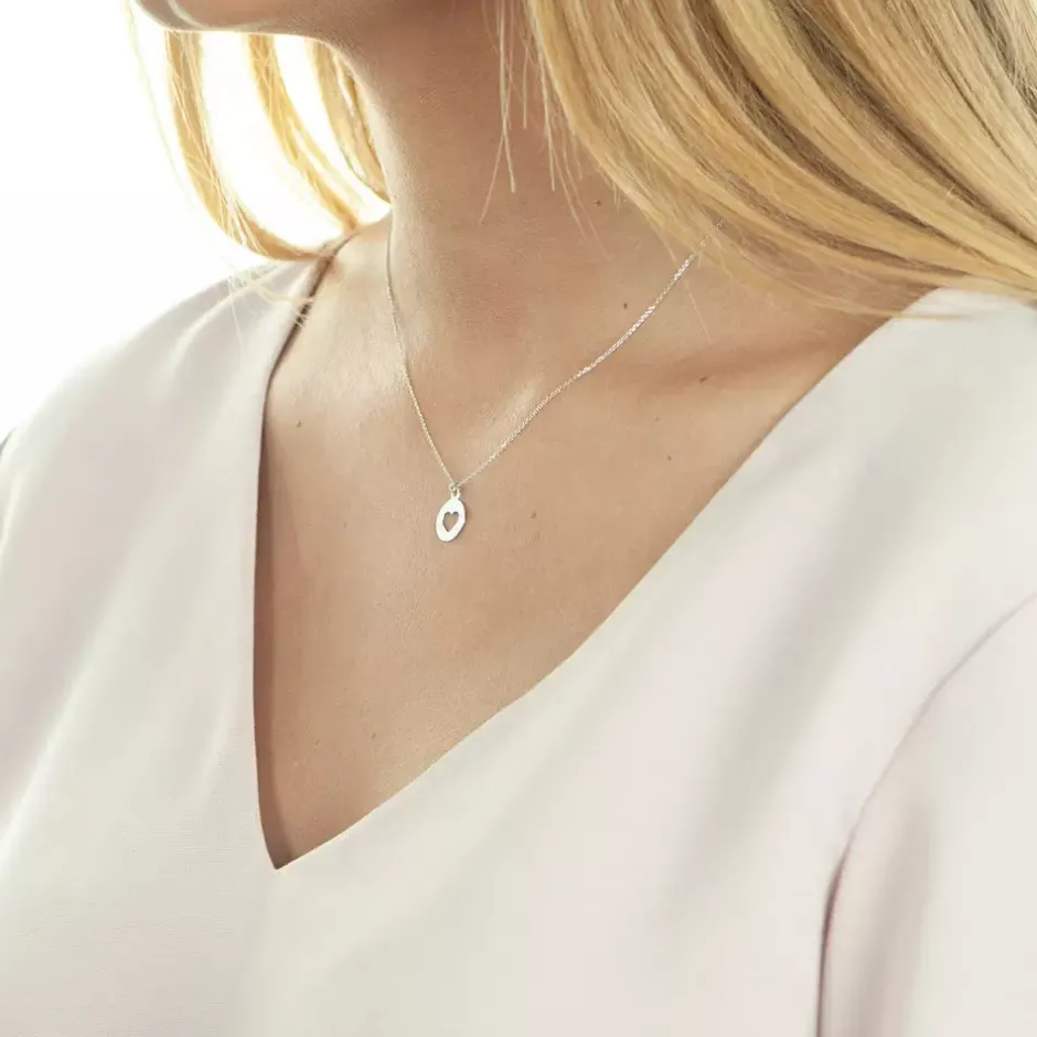 halskette_heart__karat_we_2-1.webp Halskette Heart, 14 Karat Weißgold-LEAF Fashion