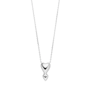Halskette Heart Drops, 925 Sterlingsilber-LEAF Sale