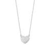 Halskette Heart-Disc, 925 Sterlingsilber-LEAF New