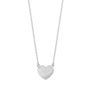 Halskette Heart-Disc, 925 Sterlingsilber-LEAF New