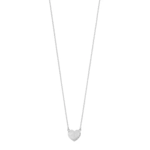 Halskette Heart-Disc, 925 Sterlingsilber-LEAF New