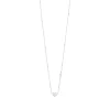 Halskette Herz mit Perle, 925 Sterlingsilber-LEAF Discount