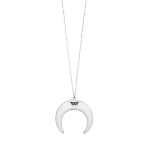 Halskette Horn, Silber-LEAF Hot