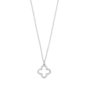 Halskette Kleeblatt, 925 Sterlingsilber-LEAF Best