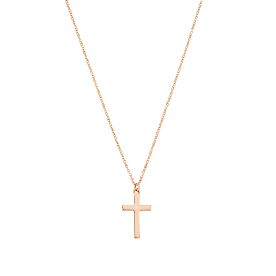 halskette_kreuz__karat_ro_0.webp Halskette Kreuz, 14 Karat Rosegold-LEAF Clearance