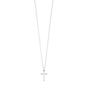 Halskette Kreuz, 925 Sterlingsilber-LEAF Discount