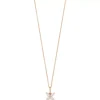 Halskette Flower, 18 Karat Rosegold-LEAF Hot