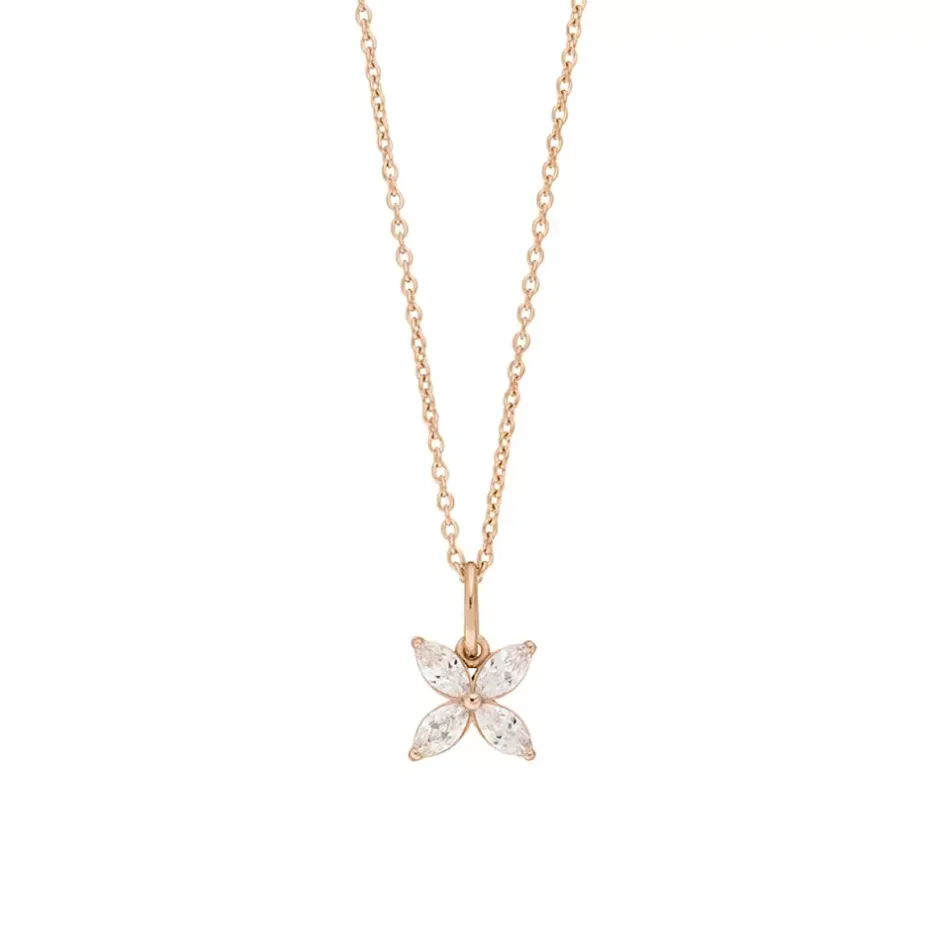 halskette_leaf_flower__ka_1-1.webp Halskette Flower, 18 Karat Rosegold-LEAF Hot