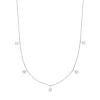 Halskette MY FIRST DIAMOND Charms, 14 Karat Weißgold-LEAF Outlet