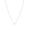 Halskette MY FIRST DIAMOND, 14 Karat Weißgold-LEAF Sale