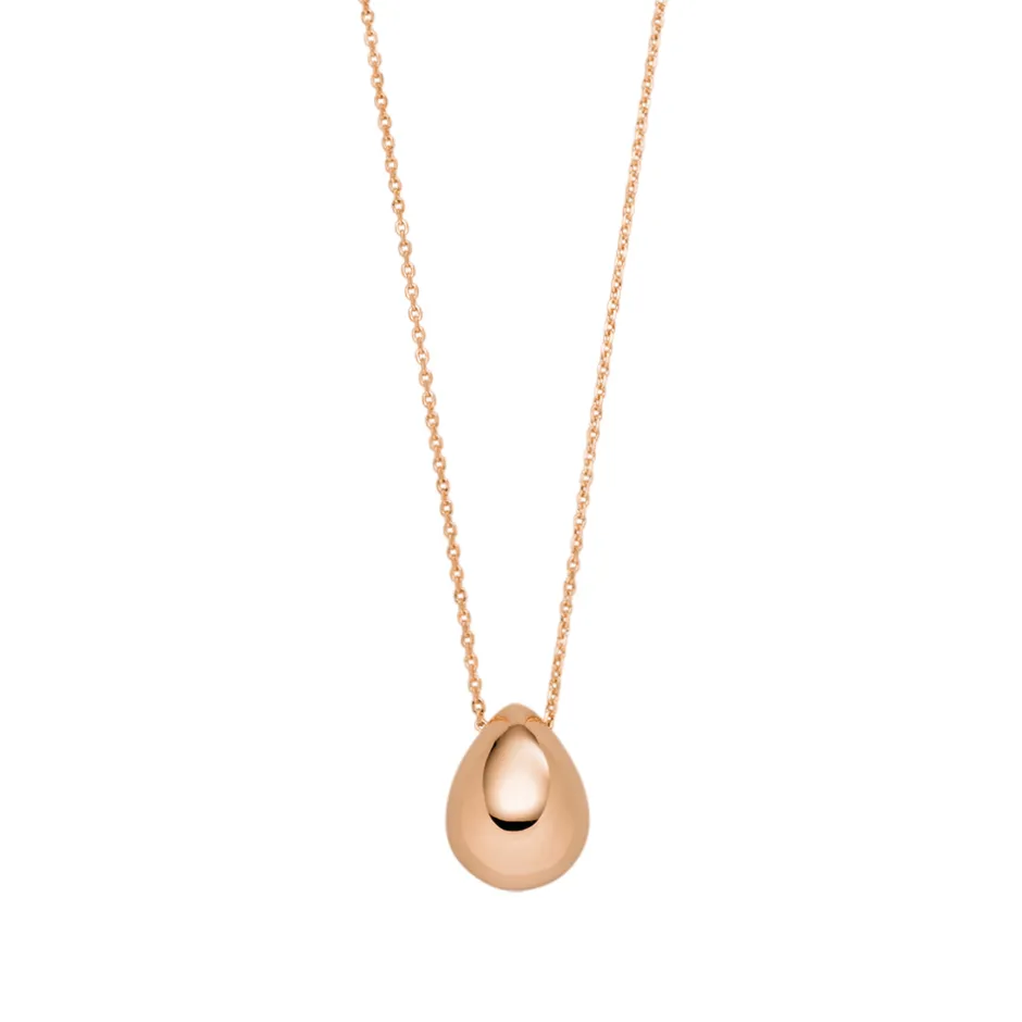 halskette_one_drop__karat_0-1.webp Halskette One Drop, 18 Karat Rosegold vergoldet-LEAF Hot