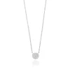 Halskette Pavé mit Diamanten, 18 Karat Weißgold-LEAF Best