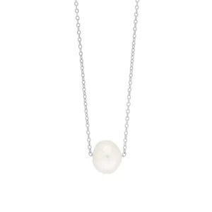 Halskette Perlen Tropfen, 925er Silber-LEAF Online