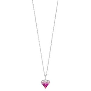 Halskette Pink Valentine, 925 Sterlingsilber-LEAF Discount