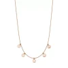 Halskette Platelet, 14 Karat Rosegold-LEAF Outlet