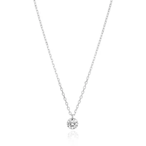 Halskette PURE Diamant, 18 Karat Weißgold-LEAF Sale