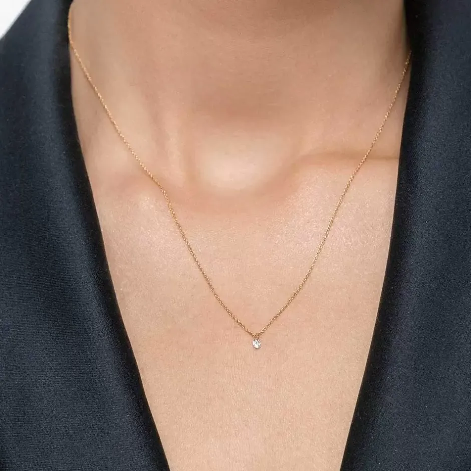 halskette_pure_diamant__k_1.webp Halskette PURE Diamant, 18 Karat Gelbgold-LEAF New