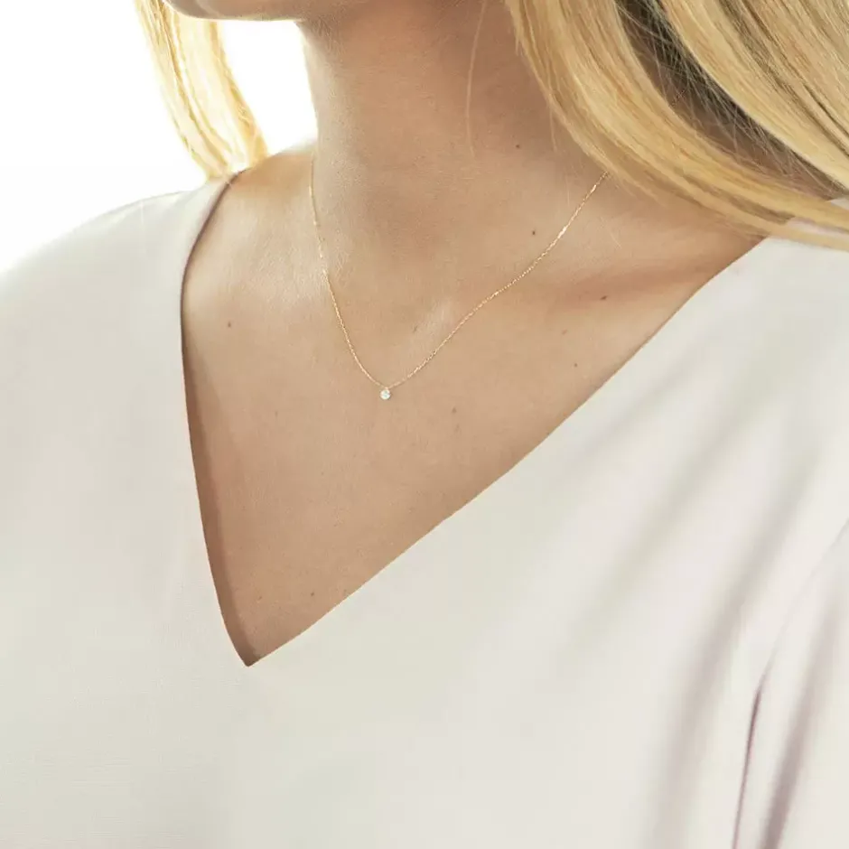 halskette_pure_diamant__k_3.webp Halskette PURE Diamant, 18 Karat Gelbgold-LEAF New