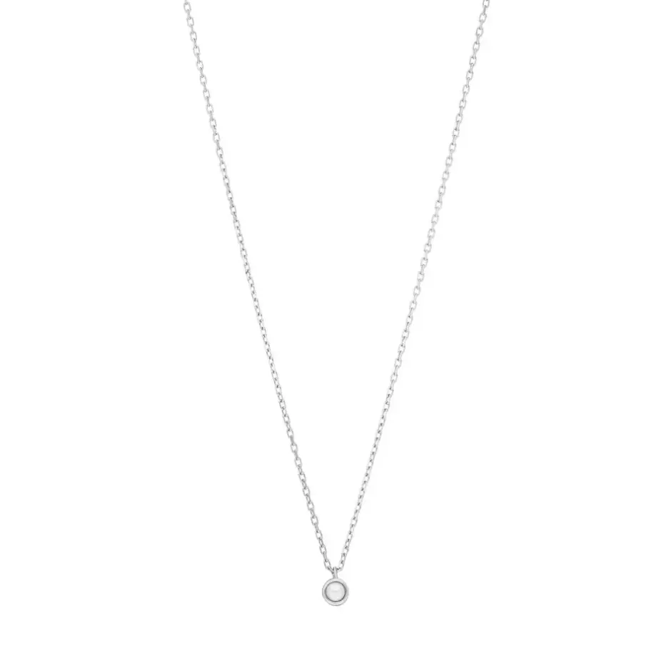 halskette_pure_mit_perle__1.webp Halskette Pure mit Perle, 925 Sterlingsilber-LEAF Online