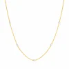 Halskette PURE Quintruple Diamant, 18 Karat Gelbgold-LEAF Best