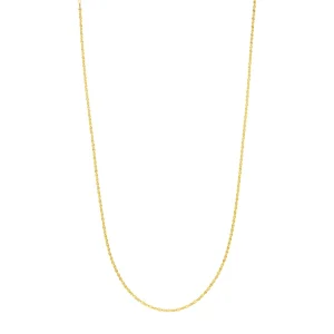 Halskette Shiny Twist, 14 Karat Gelbgold-LEAF Discount