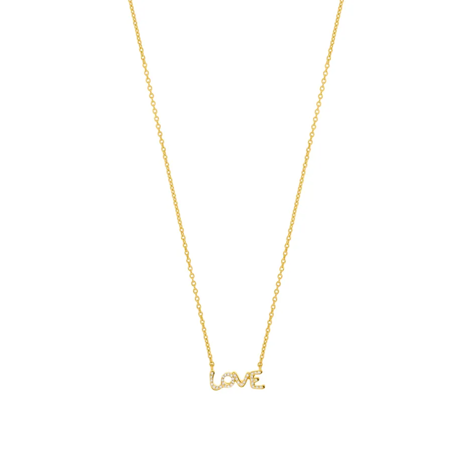 halskette_tiny_love_mit_d_2.webp Halskette TINY LOVE mit Diamanten, 14 Karat Gelbgold-LEAF Fashion
